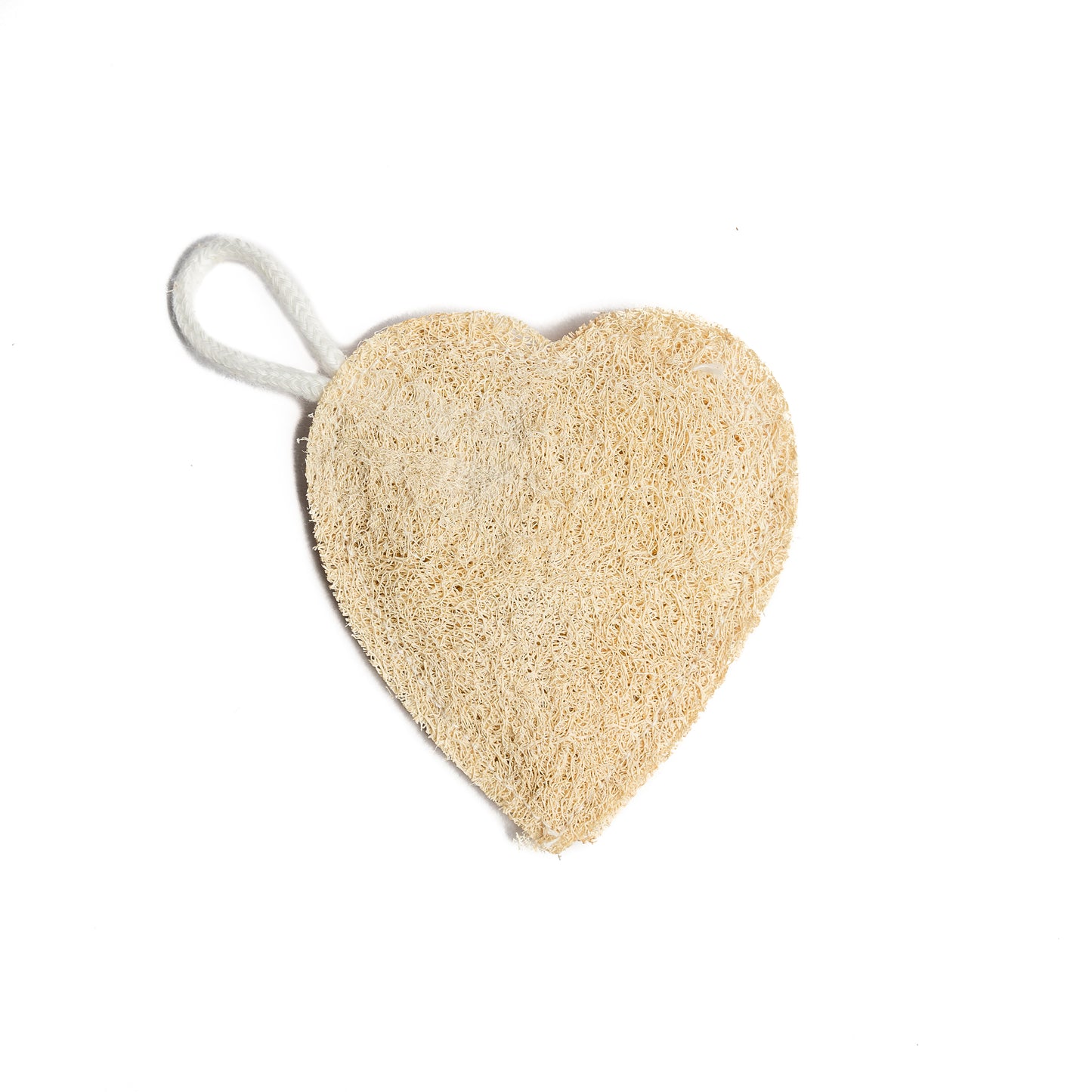 Heart Shaped Natural Loofah
