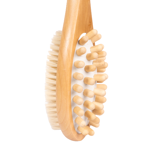 Organic B Cellulite Bristle Bath Brush | Bath Brush 2 In 1