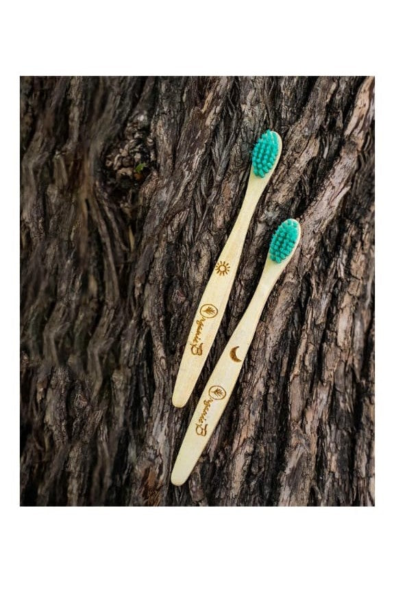 Organic B’s Neem Wood Organic Toothbrush for Kids Pack of 2