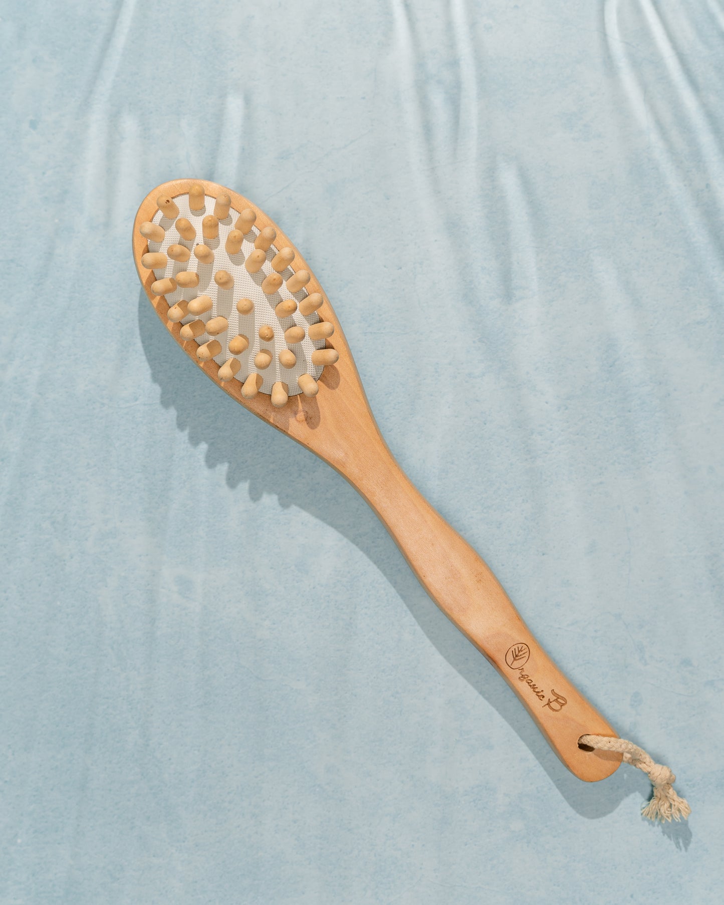 Organic B Cellulite Bristle Bath Brush | Bath Brush 2 In 1