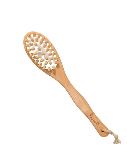 Organic B Cellulite Bristle Bath Brush | Bath Brush 2 In 1