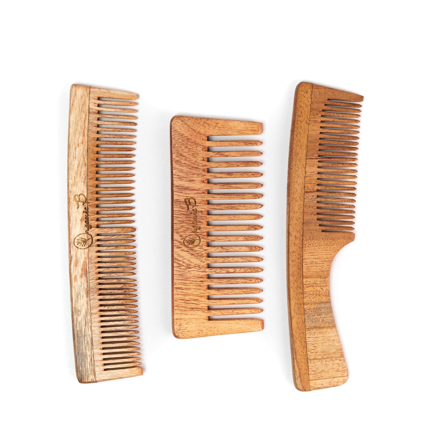 Neem Comb Combo (Set of 3)