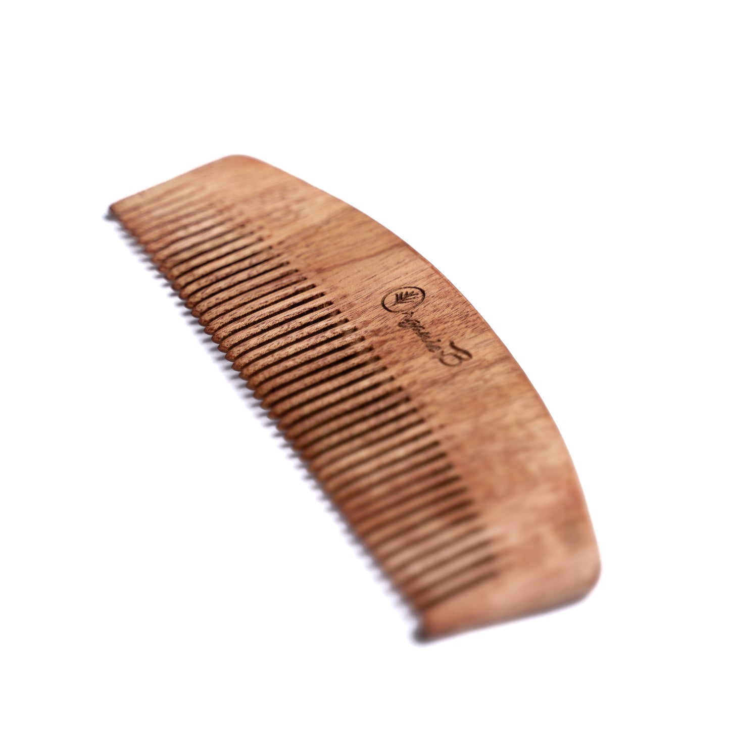 Organic B Moon Shaped Natural Neem Comb for Detangling