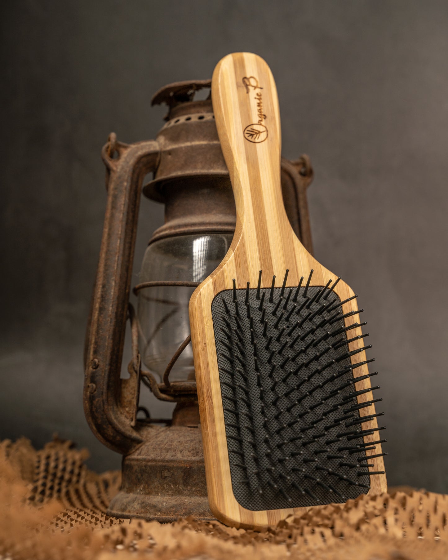 Organic B’s Paddle Brush (NYLON DROPLET)