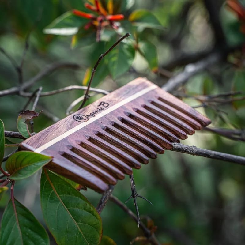 Organic B’s Pocket Size Rosewood/Sheesham Wood Comb