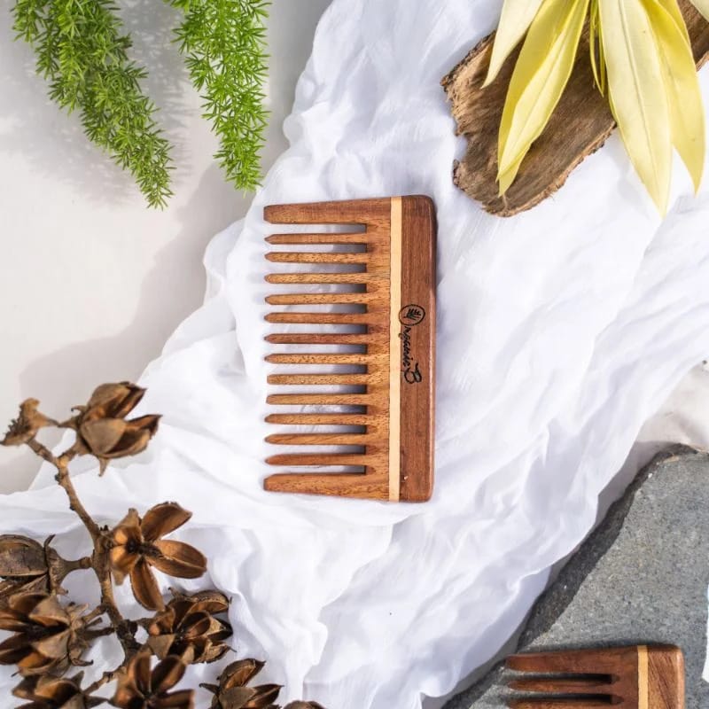 Organic B’s Pocket Size Rosewood/Sheesham Wood Comb