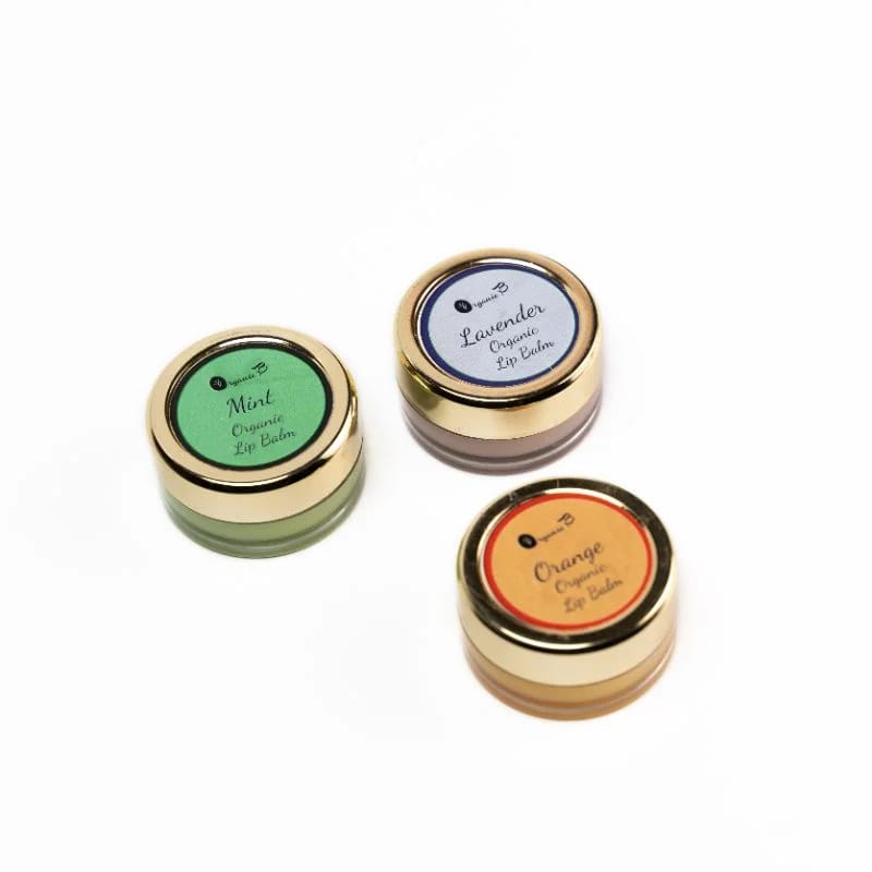 Organic Lip balm 3 Flavors Combo