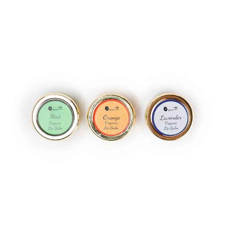 Organic Lip balm 3 Flavors Combo