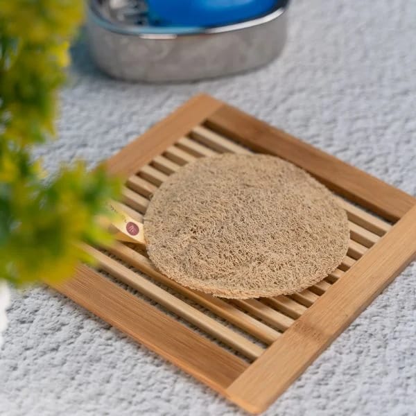 Round Shaped Natural Loofah