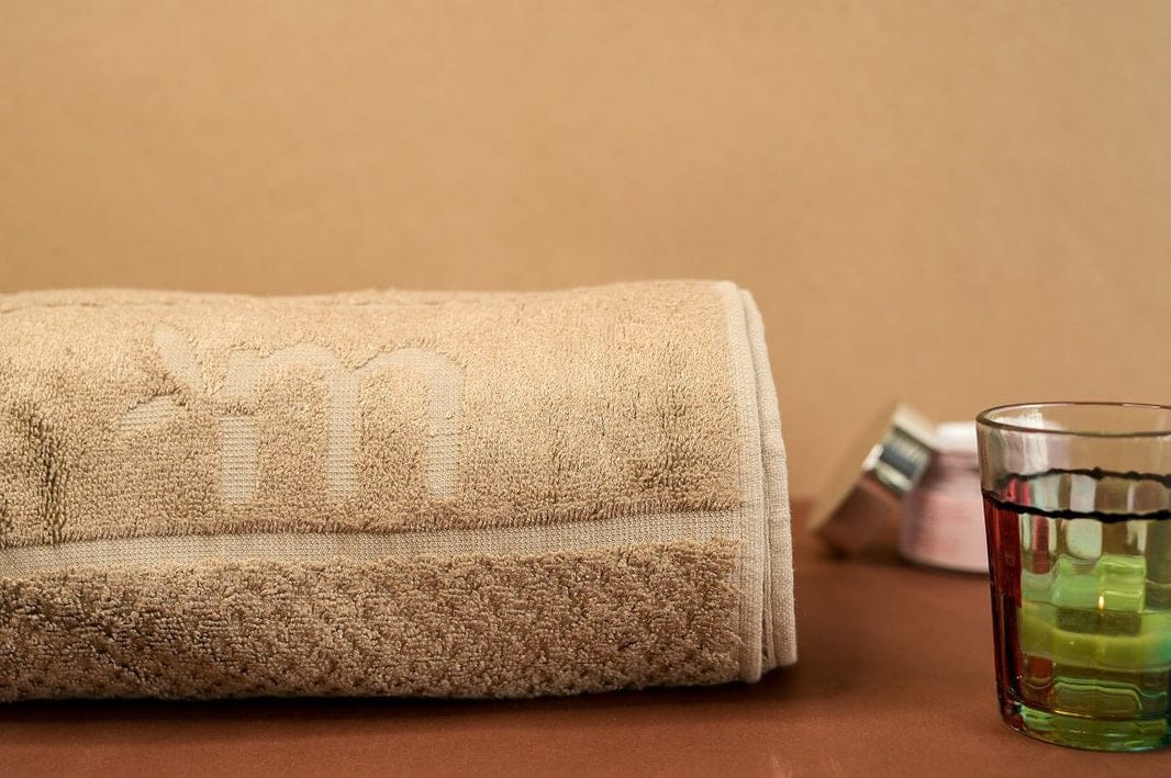 Bamboo Fluffy Bath Set, 1 Bath 560 GSM, 1 Hand and 2 Face Towel Terry 480 GSM - Sweet Caramel