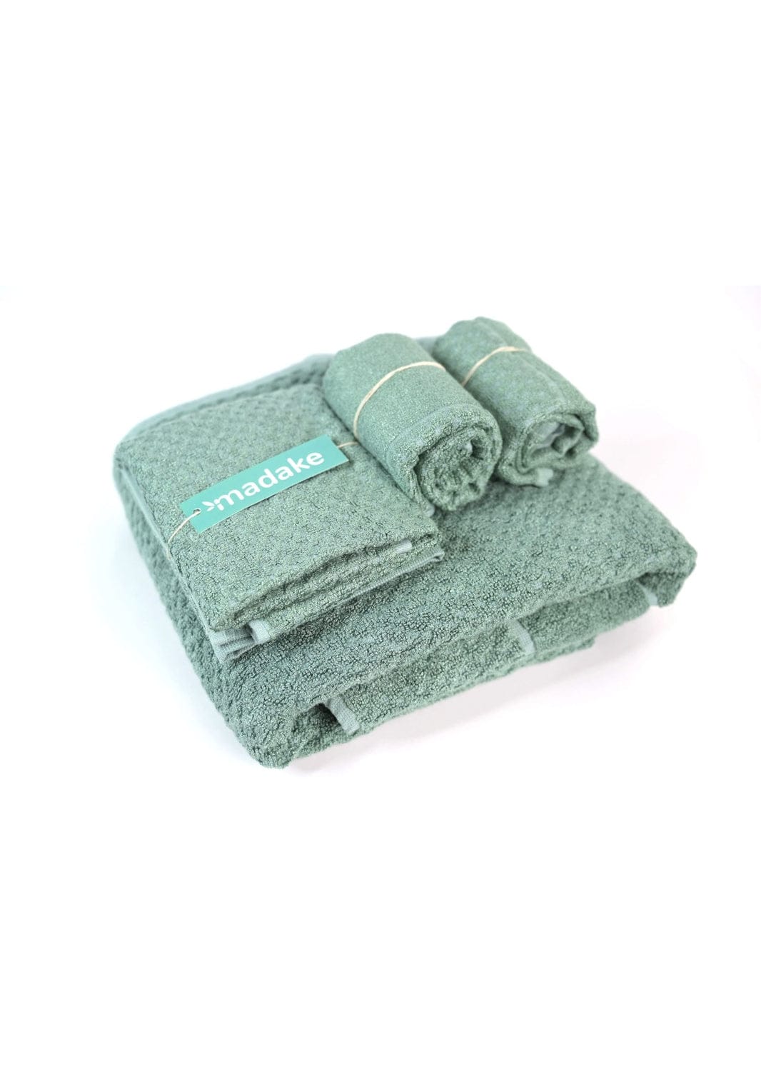 Bamboo Fluffy Bath Set, 1 Bath 560GSM, 1 Hand and 2 Face Towel Terry 480 GSM - Ethical Green