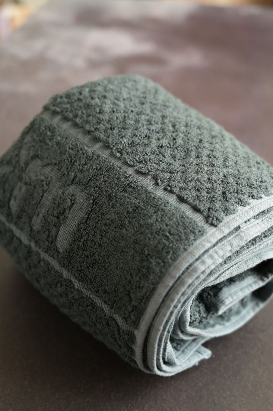 Bamboo Fluffy Bath Towel Terry 560 GSM - Good Charcoal