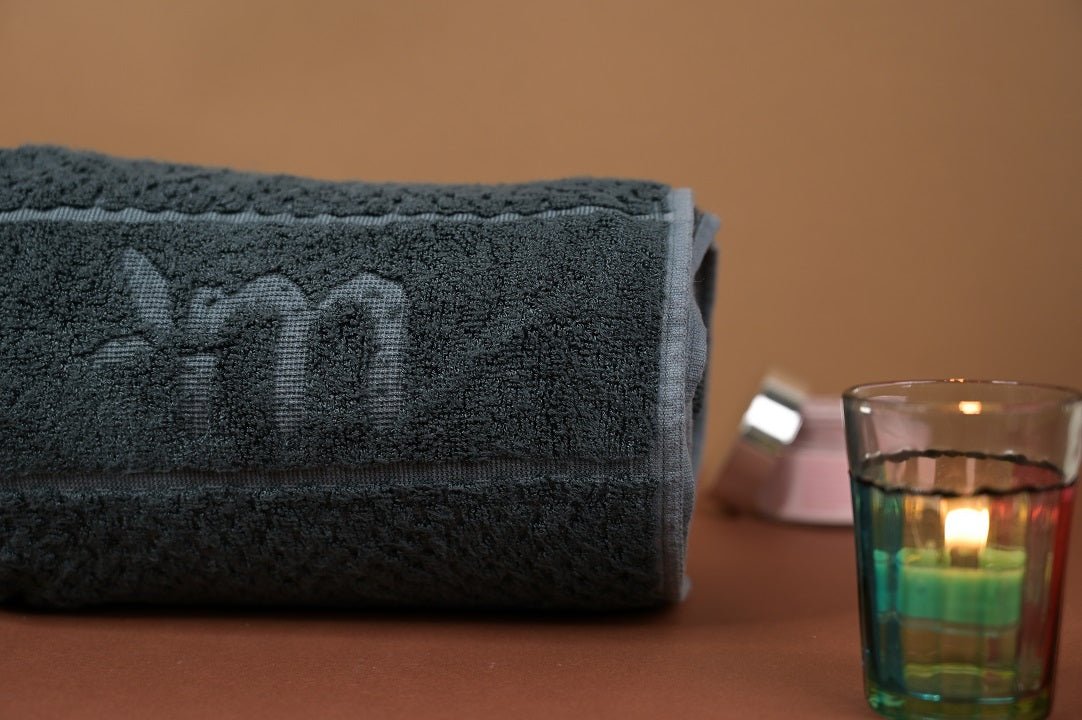 Bamboo Fluffy Bath Towel Terry 560 GSM - Good Charcoal