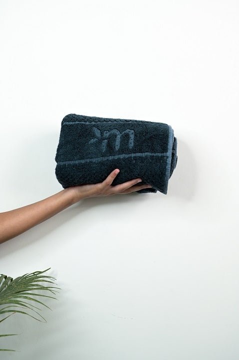 Bamboo Fluffy Bath Towel Terry 560 GSM - Good Charcoal