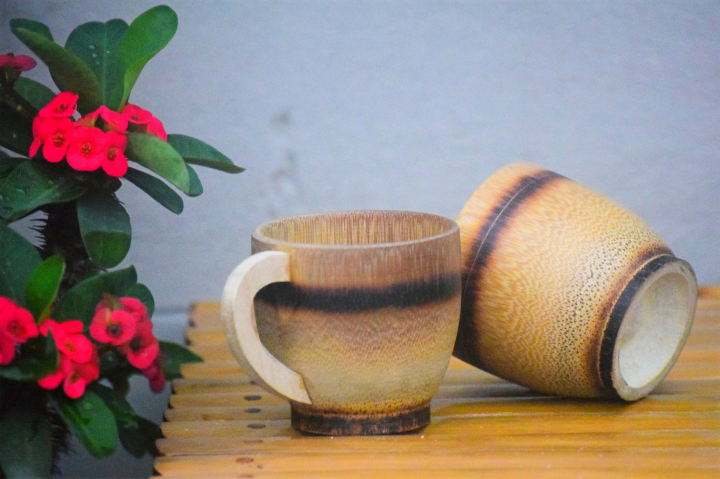 BAMBOO TEA CUP - SET OF 4