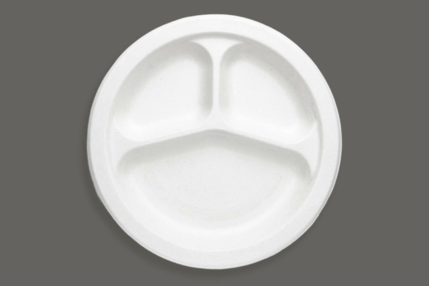 3 Compartment Plates - 9 Inch