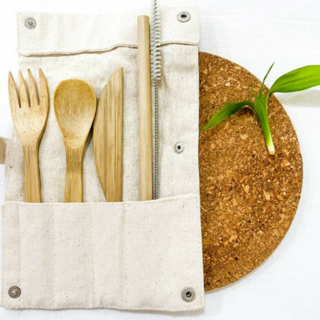 Bamboo Travel Kit