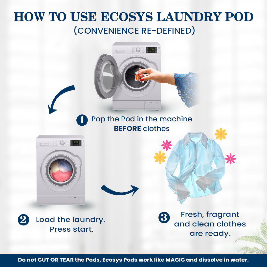 Dissolvable Magic Laundry Pods