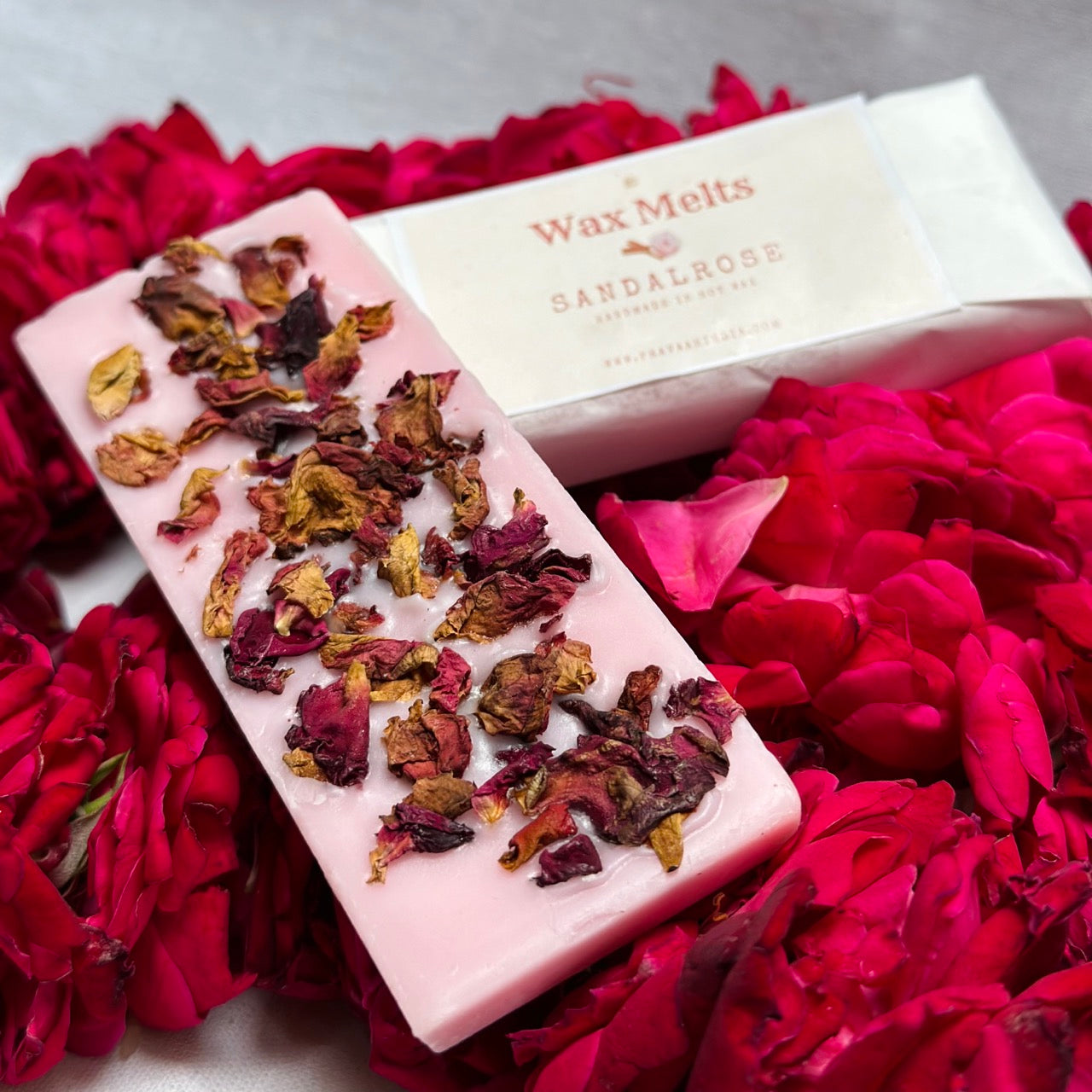 Sandalrose Wax Melt Snapbar | Handmade in Pure Soy Wax