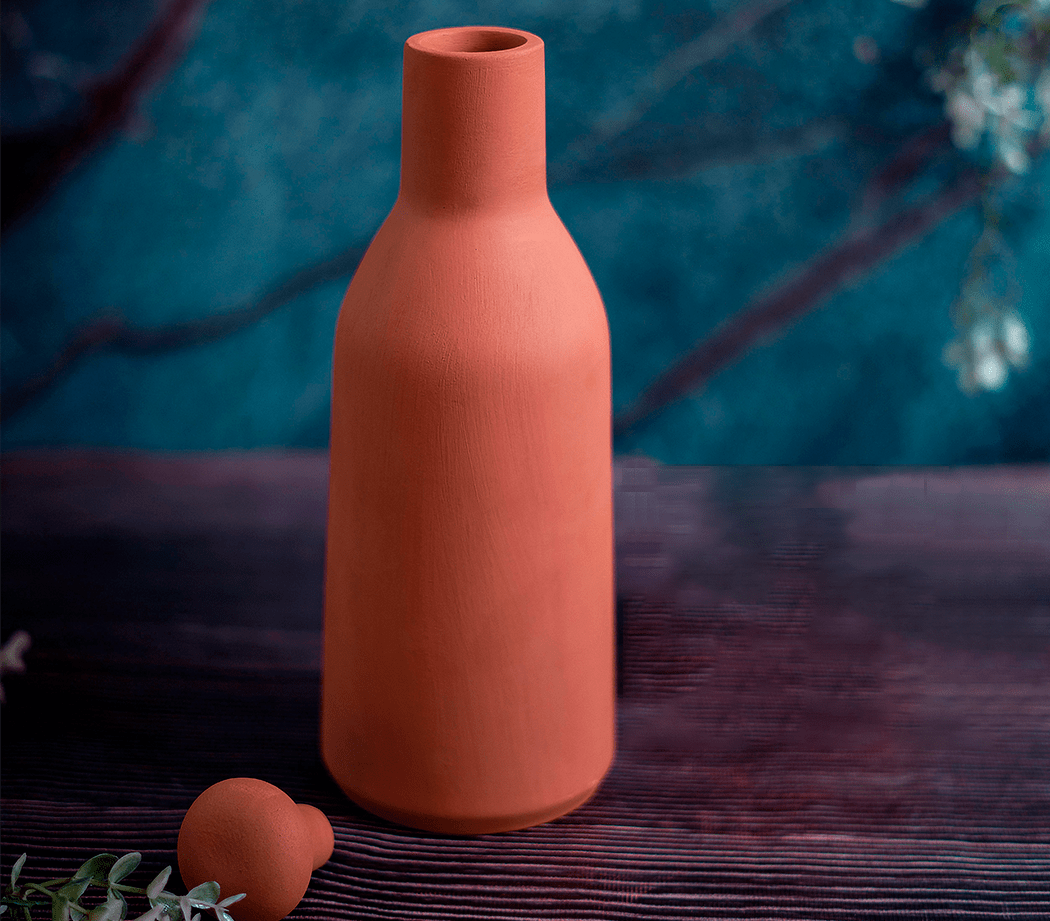 Mini Terracotta Water Bottle