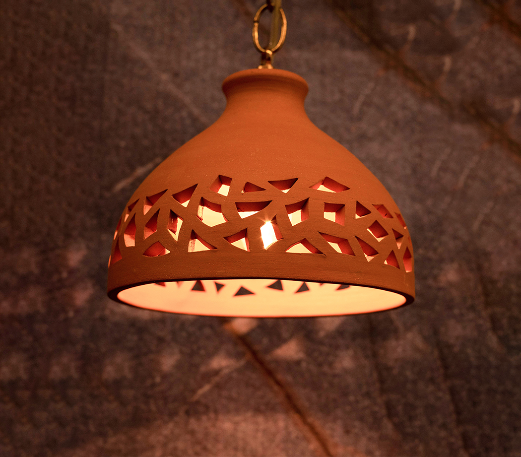 Dome - Terracotta lights