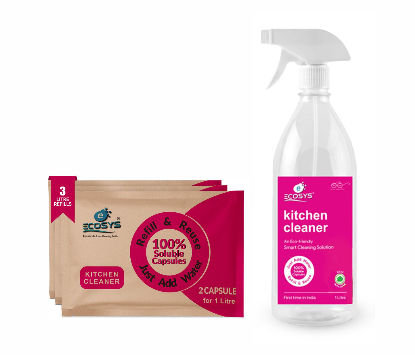 Kitchen Cleaner- Non-Toxic Capsules