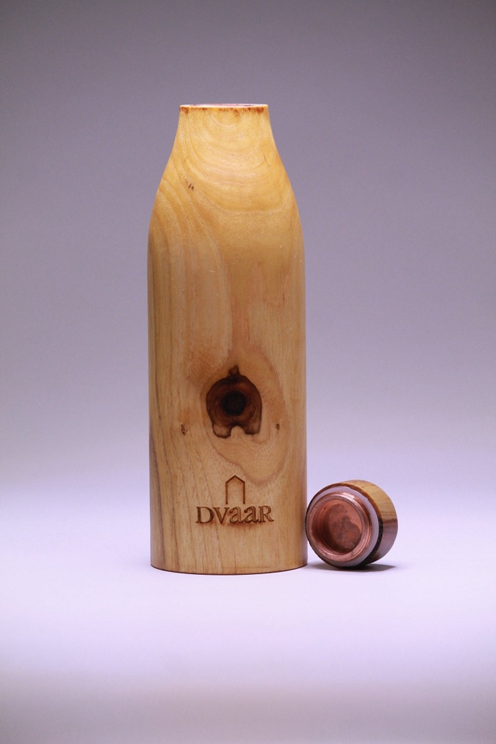 The Wooden Copper Bottle Teak Wood - 500 ml