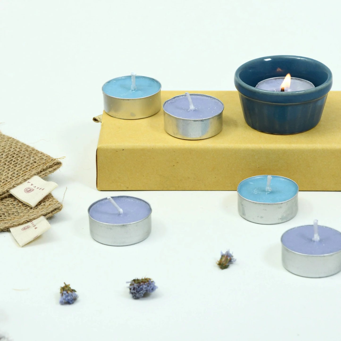 Serenity Essentials | Tealight Candle Set | Festival Sustainable Gifting