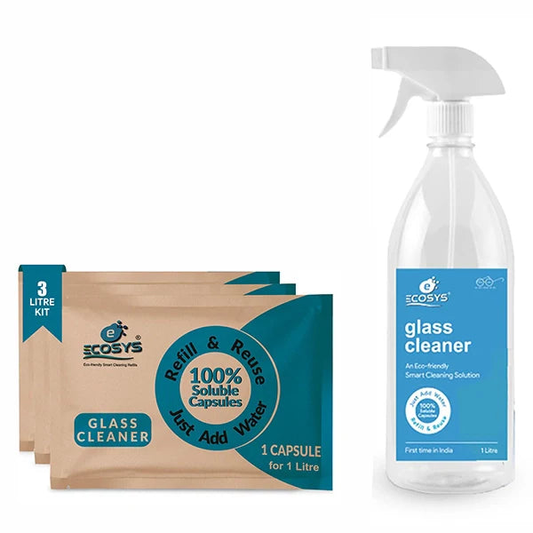 Glass & Surface Liquid Cleaner - Non-Toxic Capsules