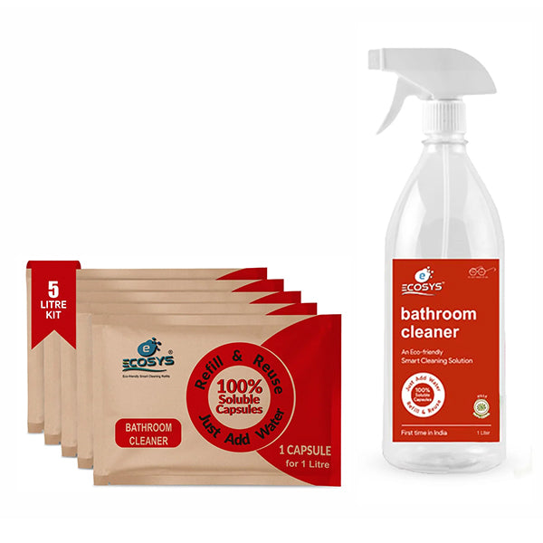 Toilet & Bathroom Liquid Cleaner - Non-Toxic Capsules