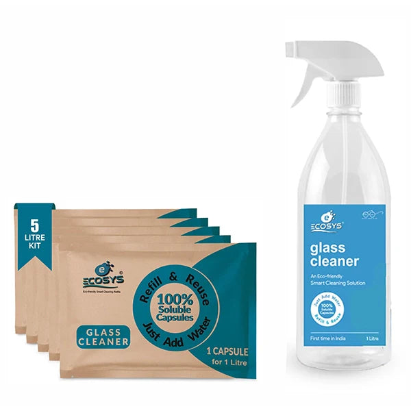 Glass & Surface Liquid Cleaner - Non-Toxic Capsules