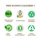 Floors and Surfaces Liquid Cleaner - Non-Toxic Disinfectant Capsules