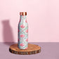 Blushing Floral Bloom Copper Bottle - 950 ml