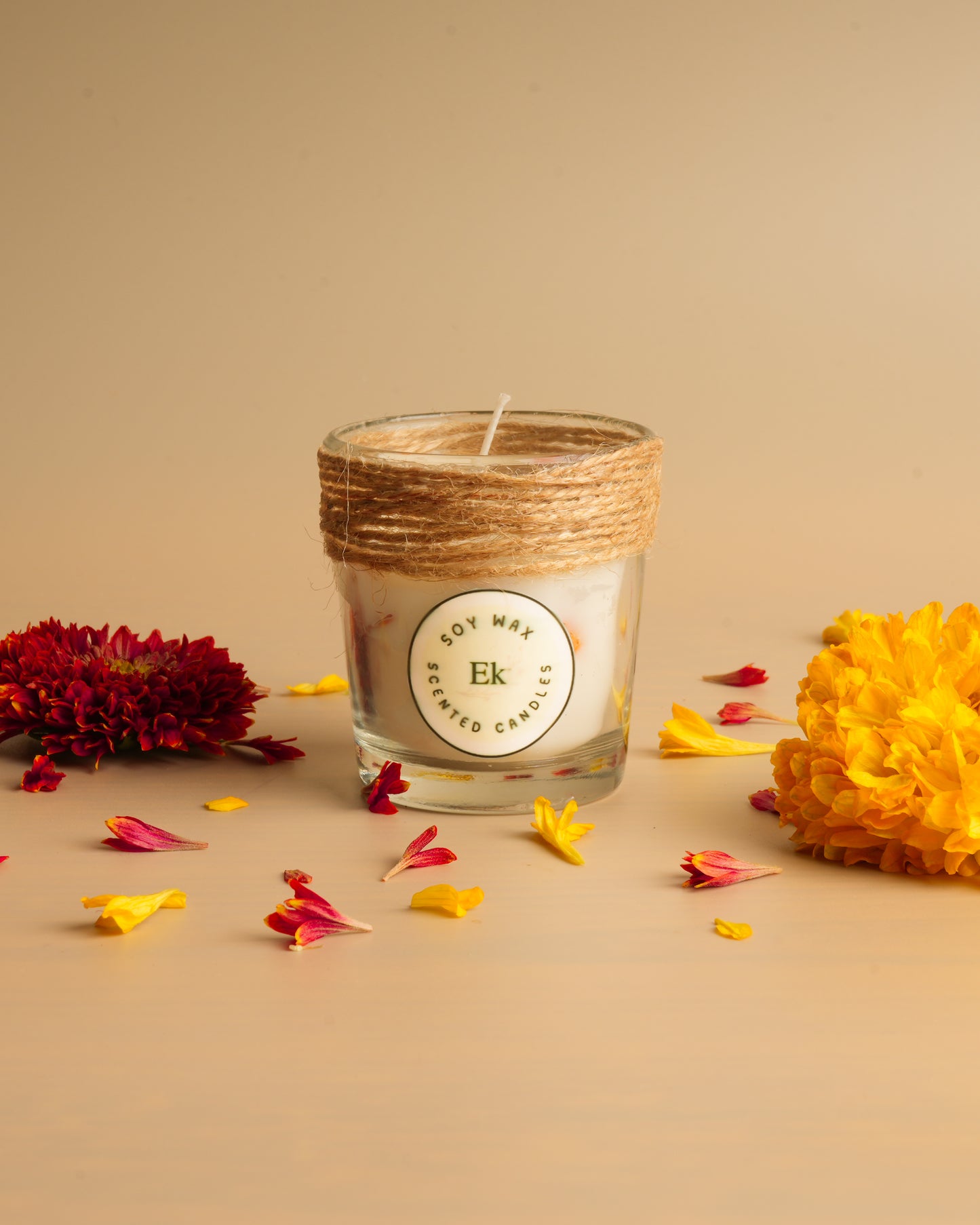 Soy Candles | Scented with Natural Flowers