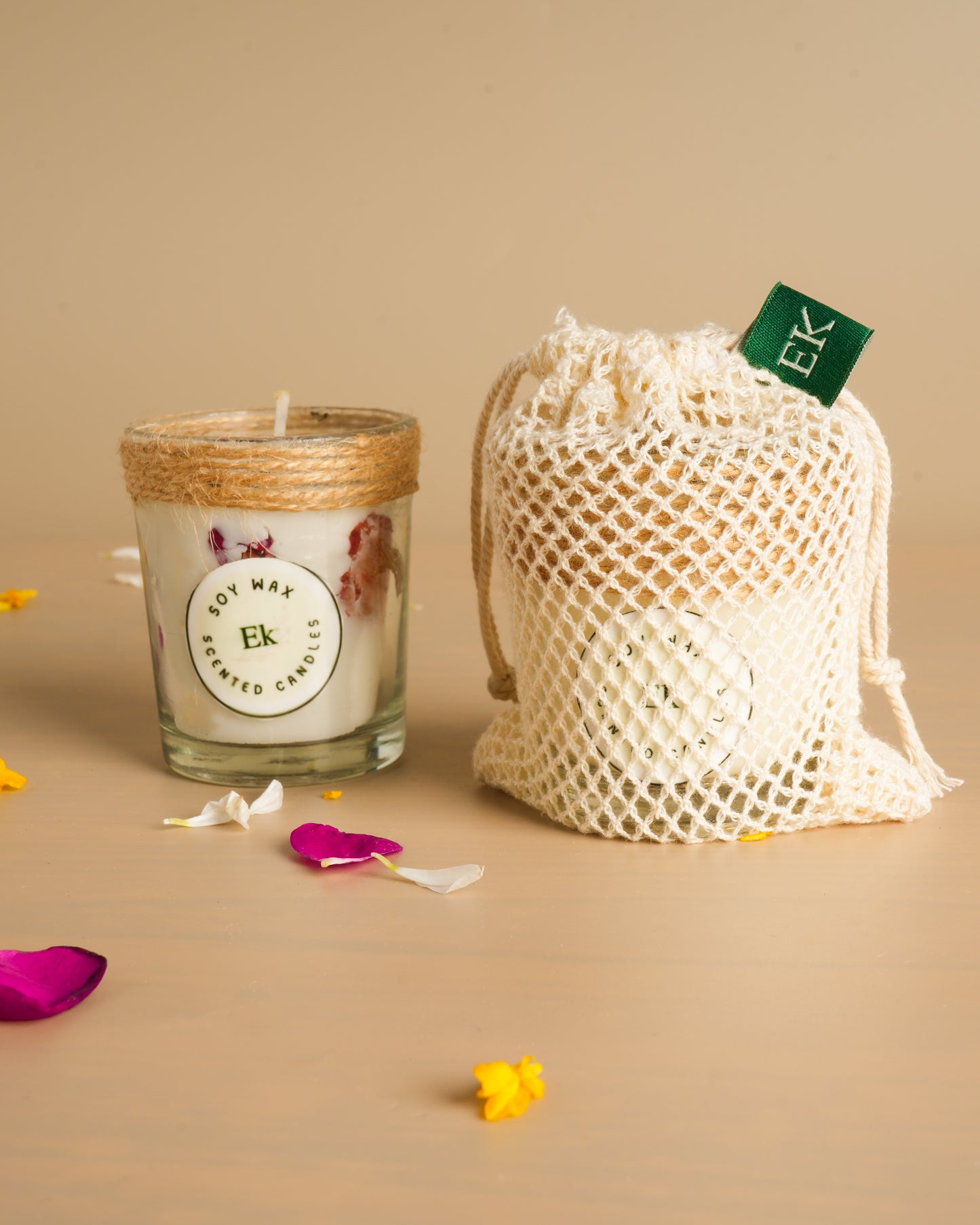 Soy Candles | Scented with Natural Flowers