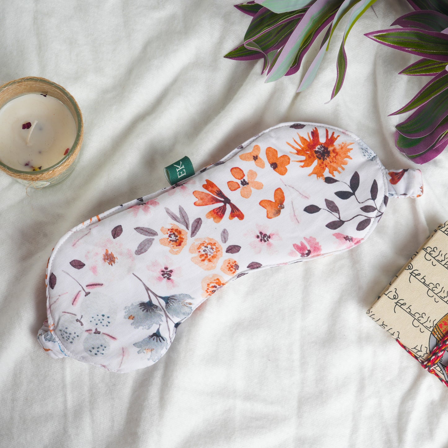 Bamboo Printed Eye Mask