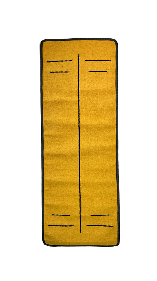 Cotton Yoga Mat- Gemstone Series (Yellow)