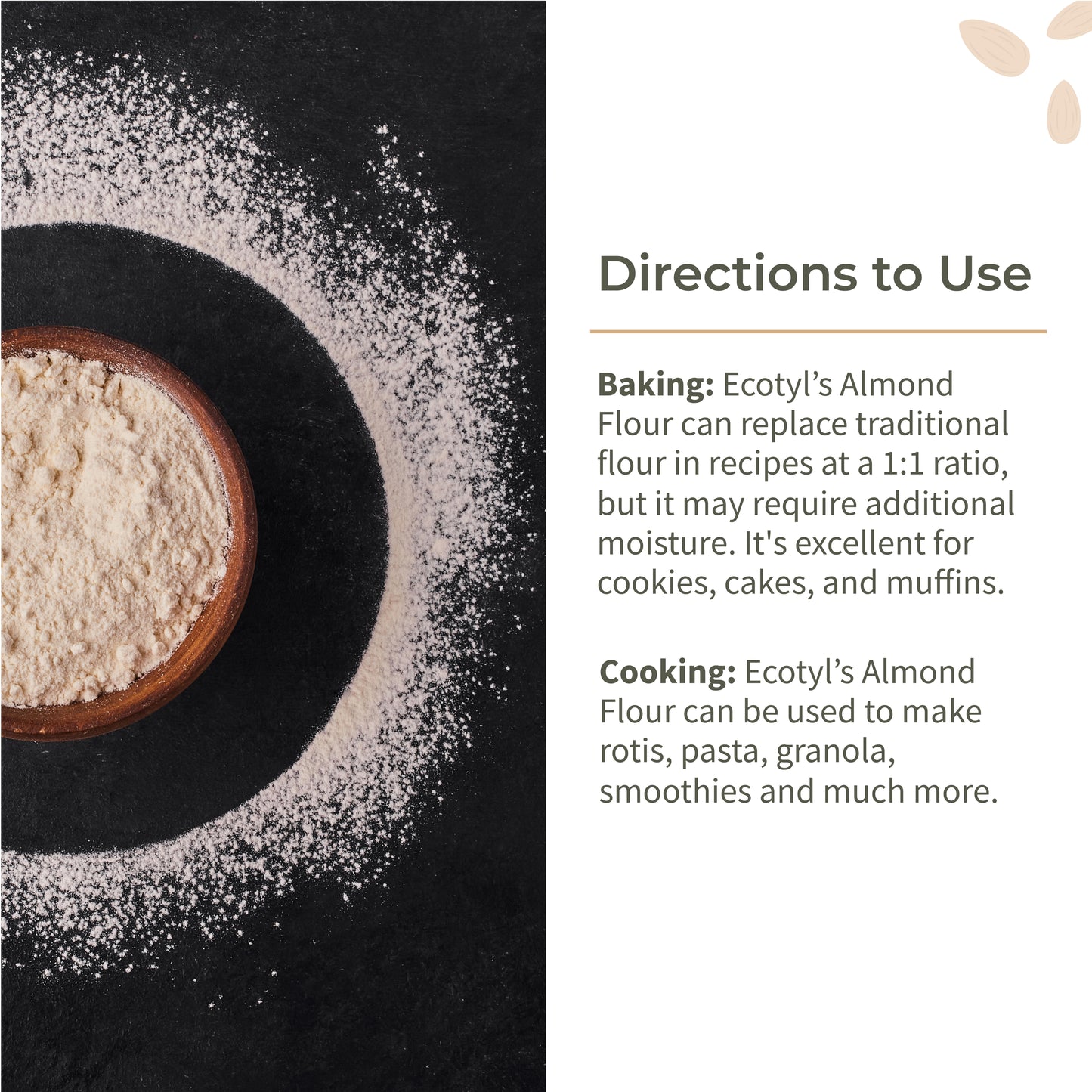 Almond Flour (Blanched) | Gluten Free | Keto Friendly | 200g