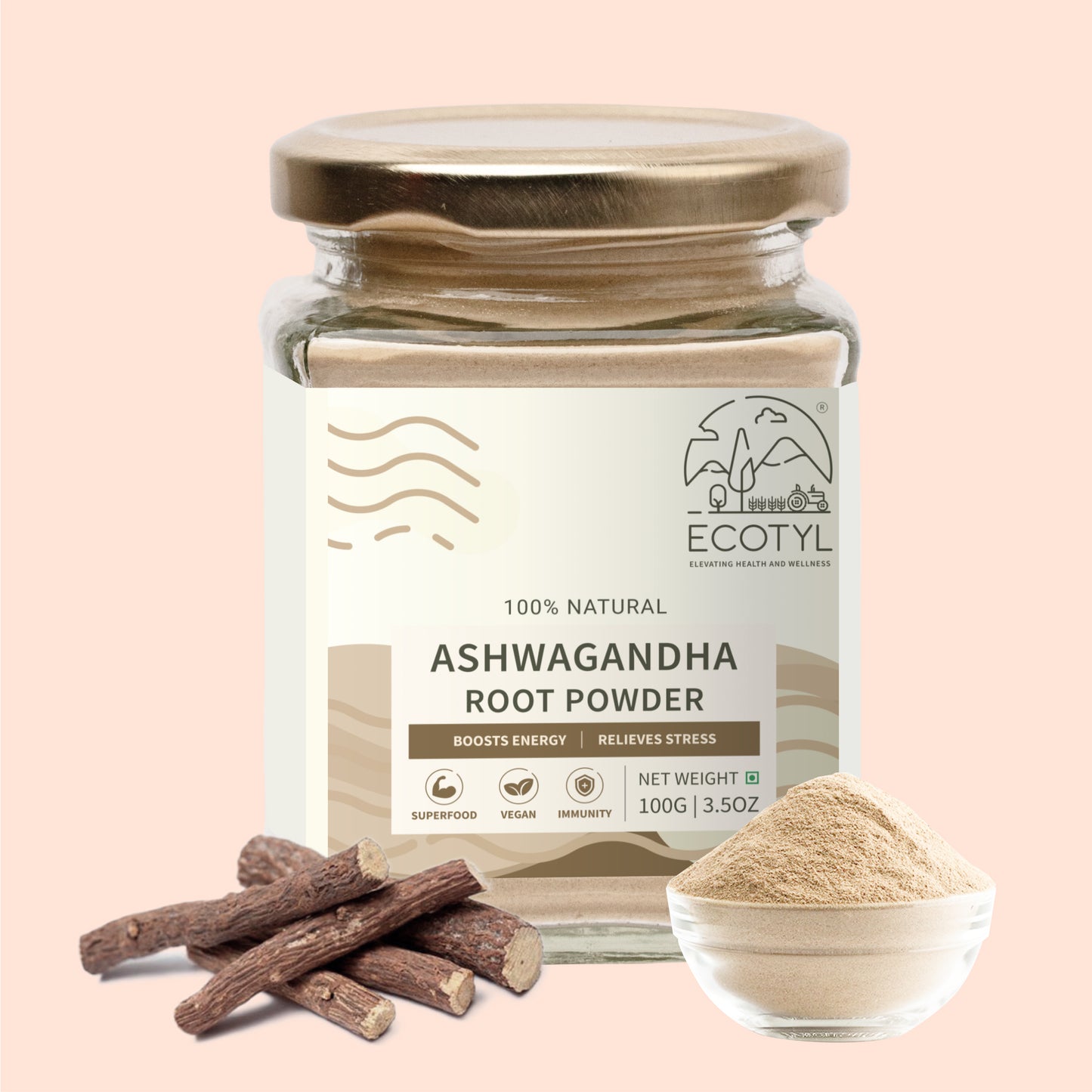 Ashwagandha Root Powder | Energy Booster |100g