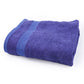 The Karira Collection - Bamboo Cotton Bath Towels And Hand Towels - Festive Blue (Set of 2)