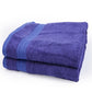 The Karira Collection - Bamboo Cotton Bath Towel (Festive Blue)