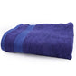 The Karira Collection - Bamboo Cotton Bath Towels And Hand Towels - Festive Blue (Set of 2)