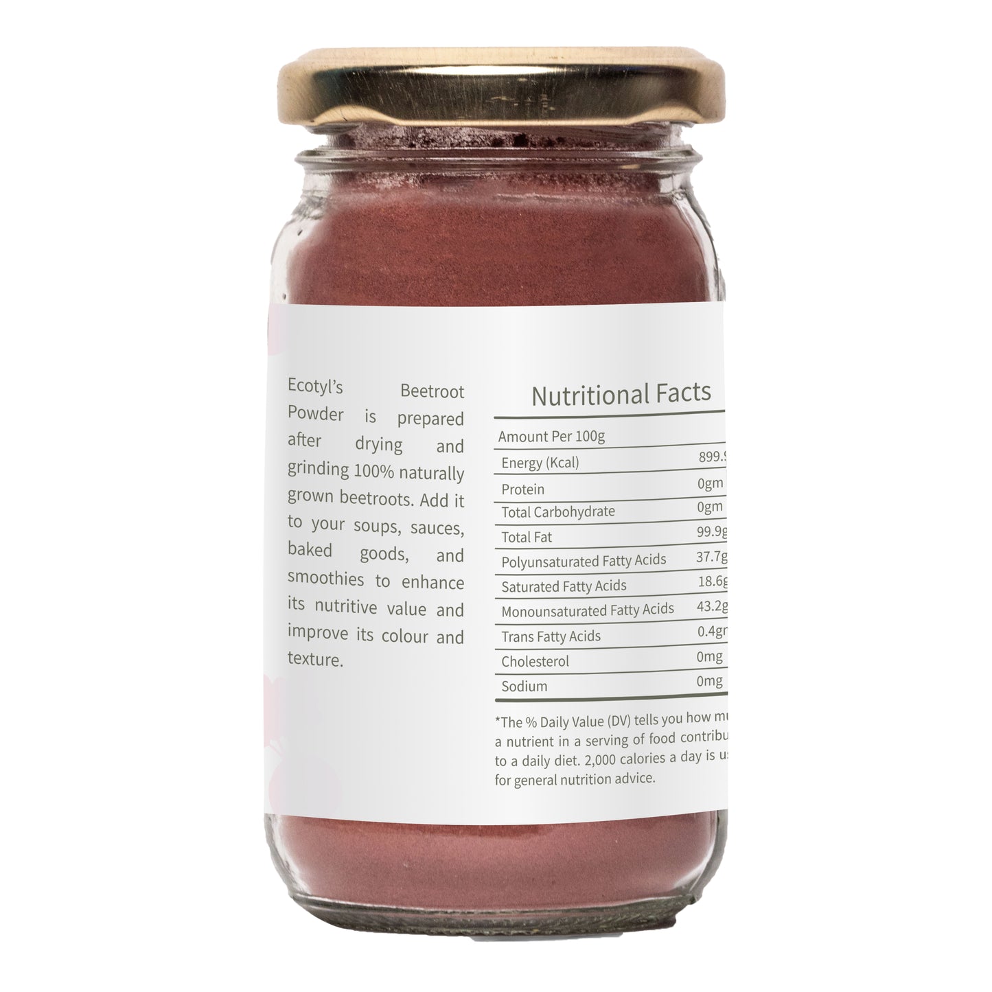 Beetroot Powder | Boosts Metabolism | Good For Skin | 100g