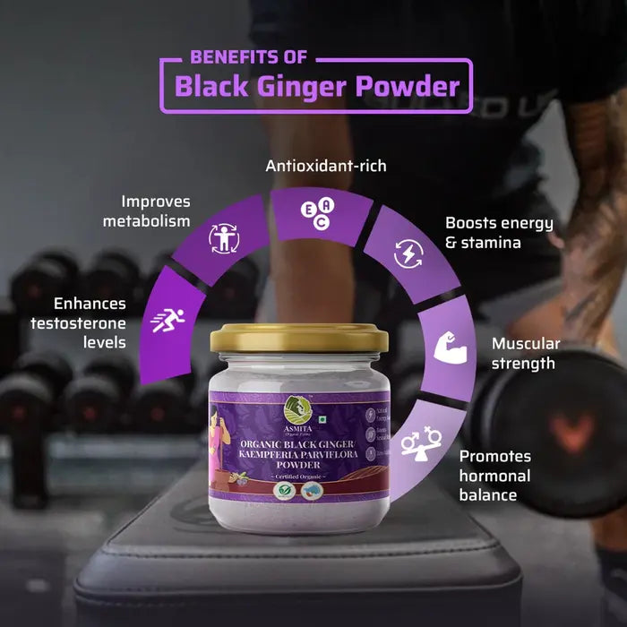 Organic Black Ginger Powder