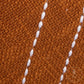 Rust Orange Cotton Textured Kantha Designer Cushion Cover