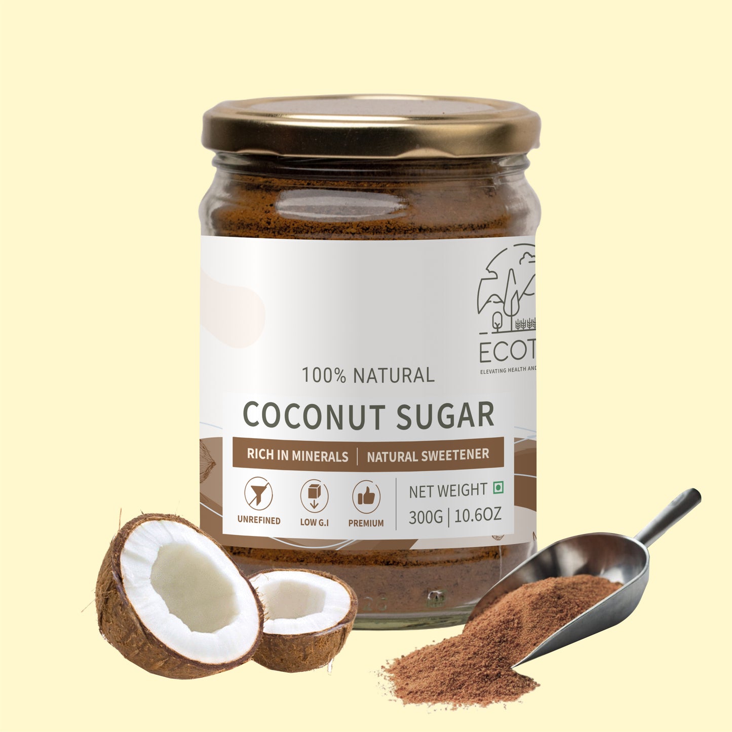 Coconut Sugar | Blossom Sugar | Natural Sweetener | 300g