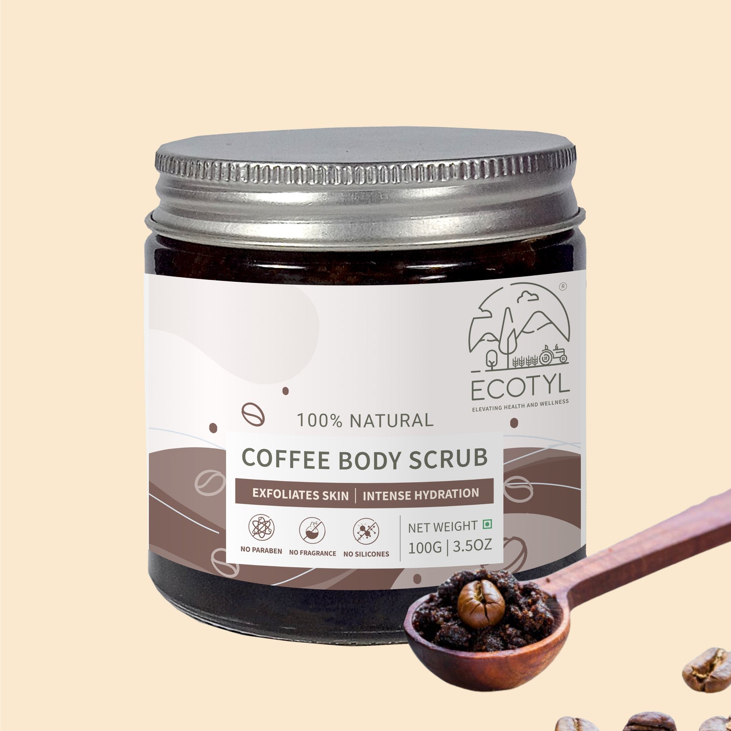 Natural Coffee Body Scrub | 100g