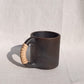 Longpi Black Pottery Coffee Mug Large (Set of 2)