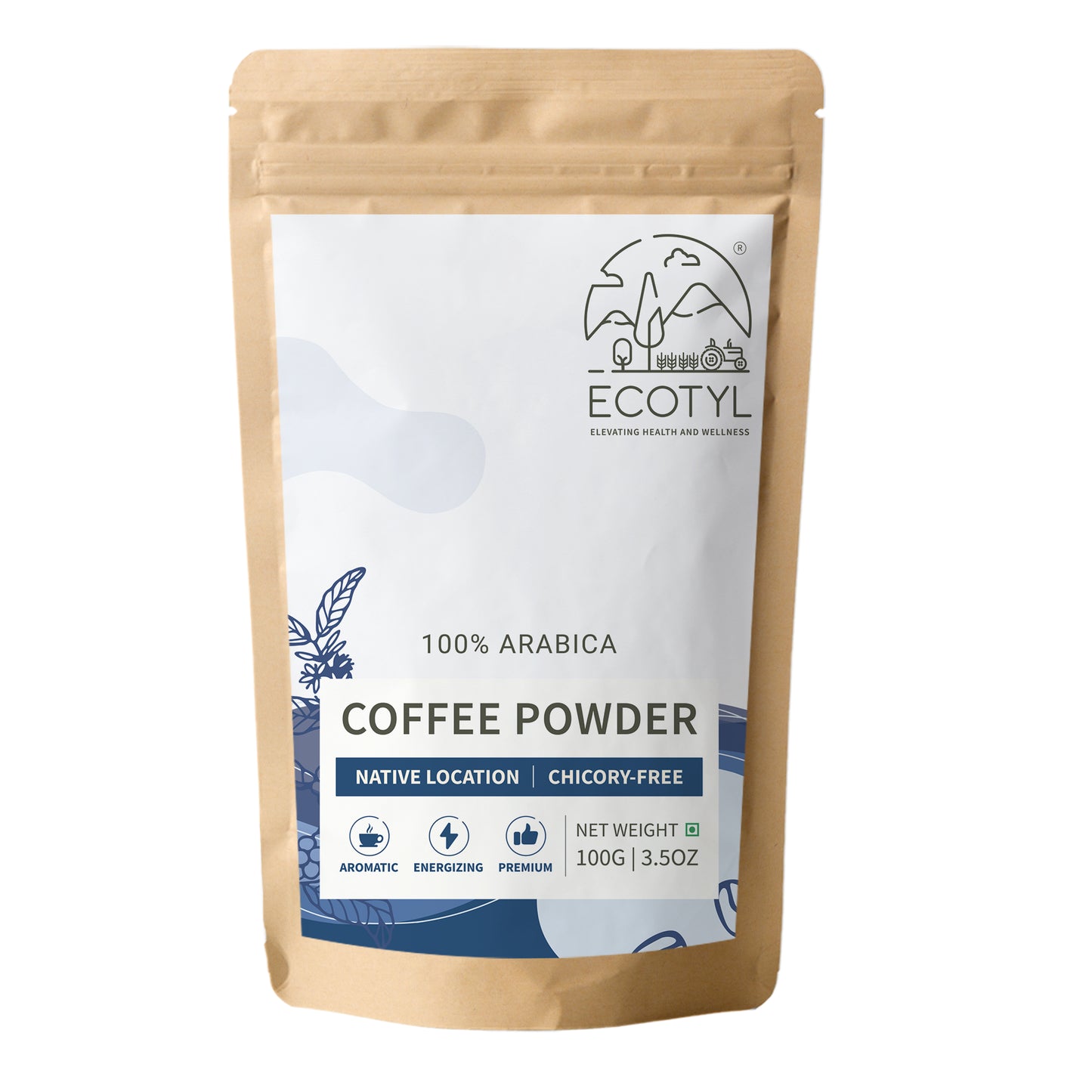 Coffee Powder | 100% Arabica | Strong Flavour & Rich Aroma | 100g