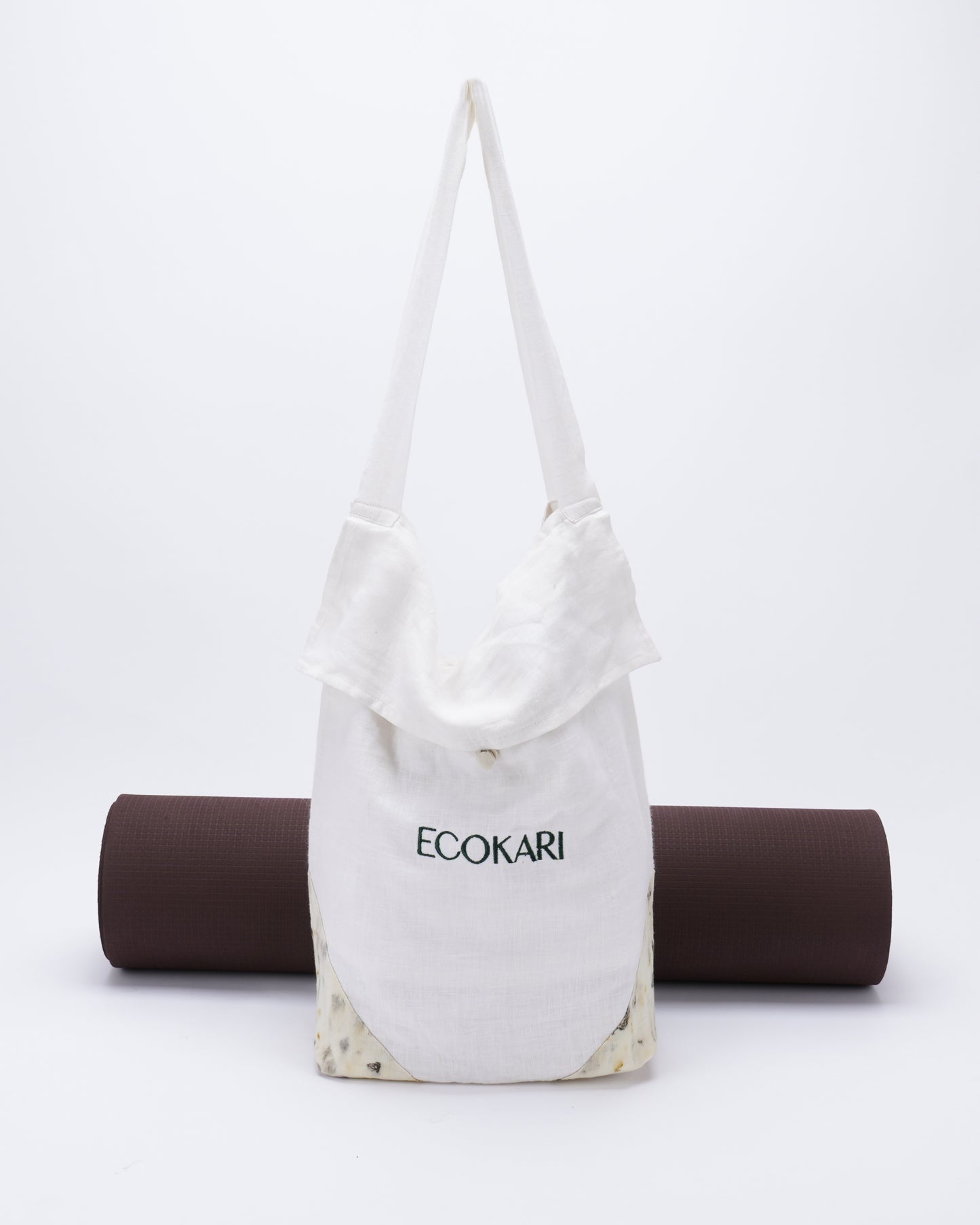 Linen Yoga Mat Bag | Yoga Essentials